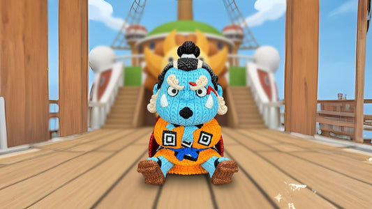 Knitted Ocean Guardian – Cozy Anime Fanart Figur Whale 3D Studio