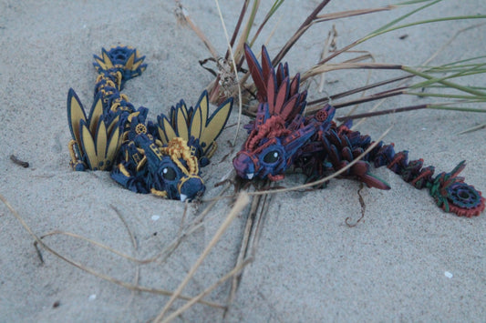 Baby Steampunk Dragon Winged – Fliegende Mechanik voller Magie Cinderwing3D