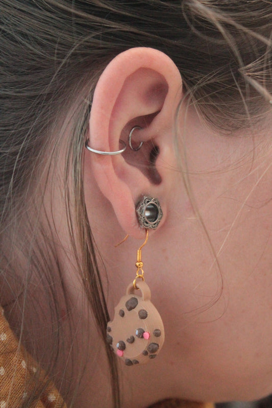 Cookie Ohrringe – Knuspriger Charme zum Anziehen Layers in Green