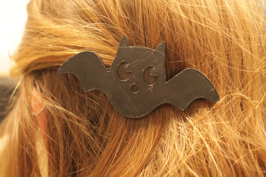 Halloween Bat Hairclip – Magischer Fledermaus-Haarschmuck 3D Miss Prints