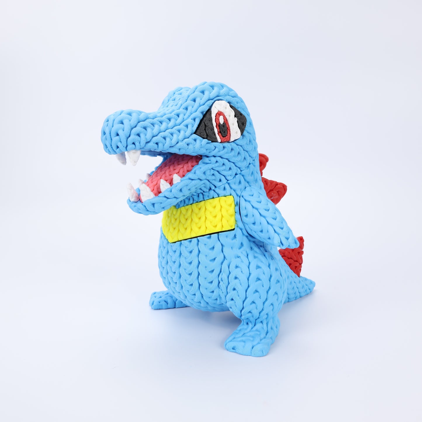 Knitted Water Creature – Cozy Sammlerfigur im Stricklook Whale 3D Studio