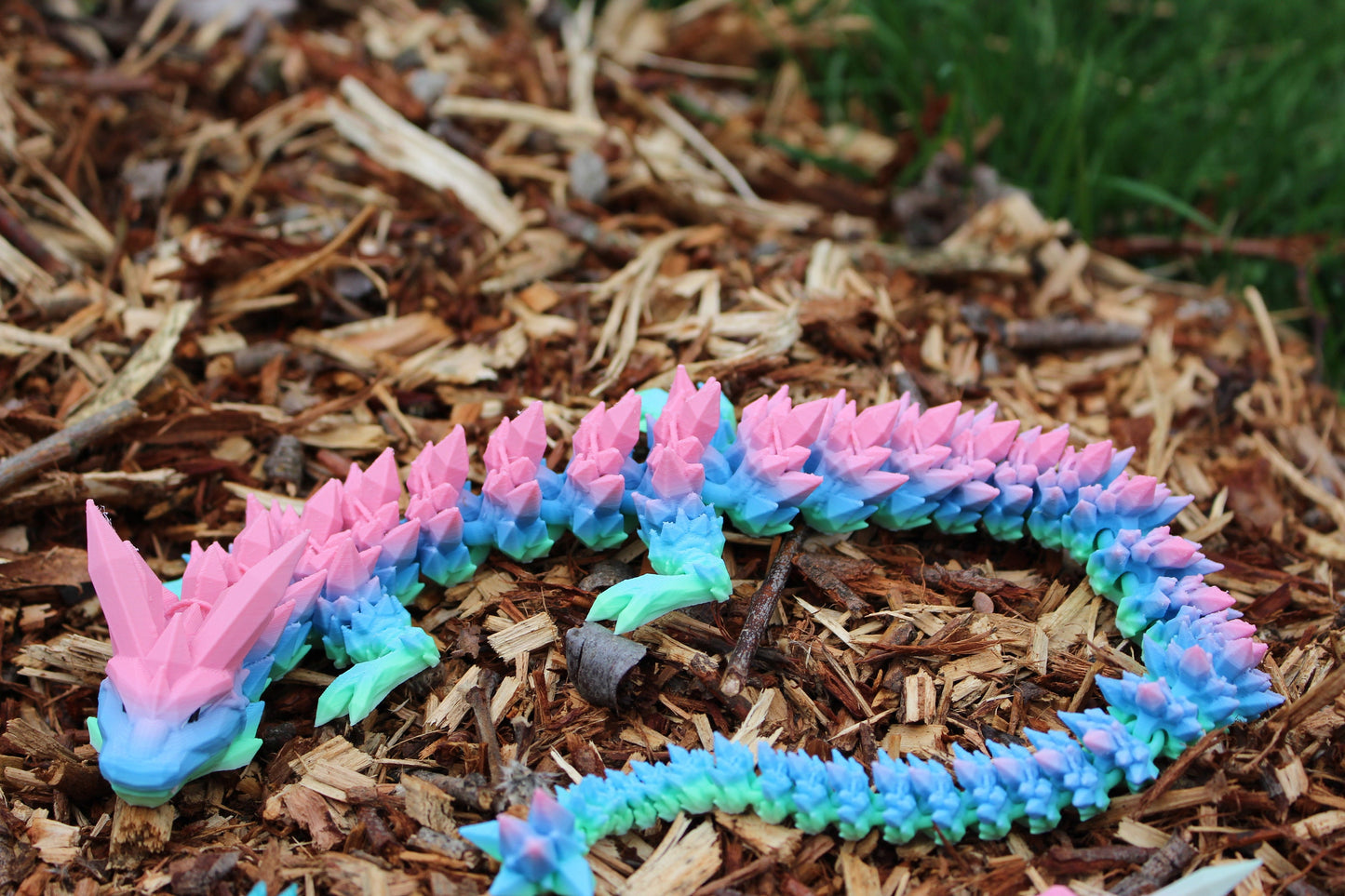 Crystal Dragon – Magic in Sparkling Crystals Cinderwing3D