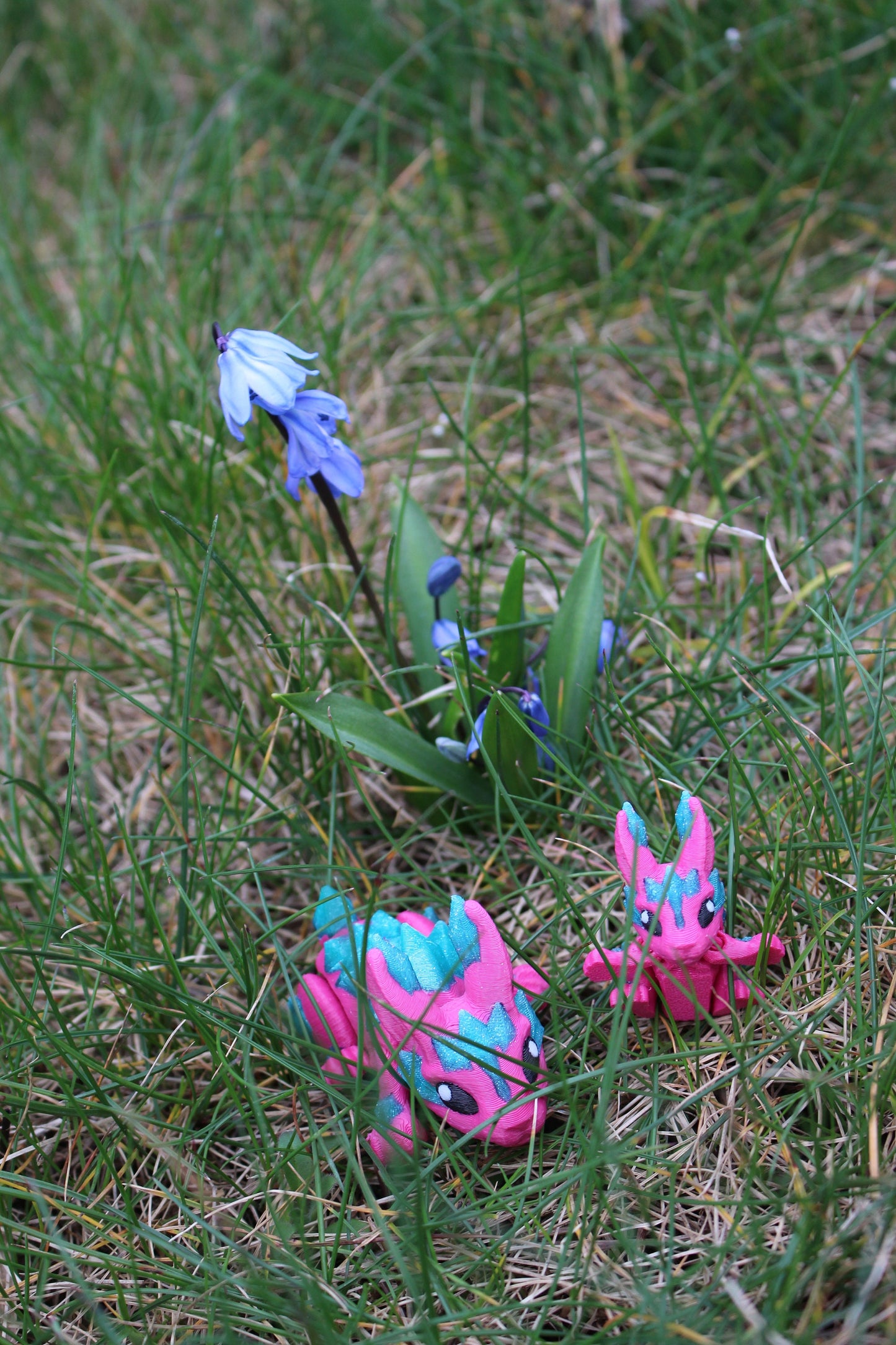 Tiny Crystal Bunny – Ein Hauch von Zauber und Eleganz Cinderwing3D