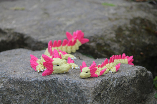 Axolotl Dragon – Mystic Water Spirit Cinderwing3D