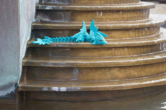 Baby Meeresdrache – Ocean Serpent Cinderwing3D