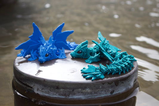 Baby Ocean Breeze Dragon – Magie der Meere Cinderwing3D