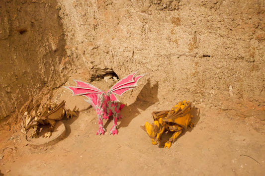 Great Stone Dragon Cinderwing3D – Majestic Stone Dragon Sculpture