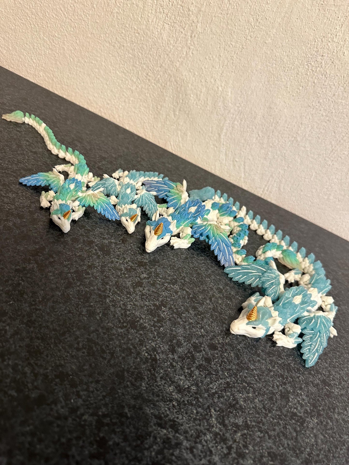 Alicorn Drache mit Flügeln Cinderwing3D – Zauberhafter Einhorn-Drachen