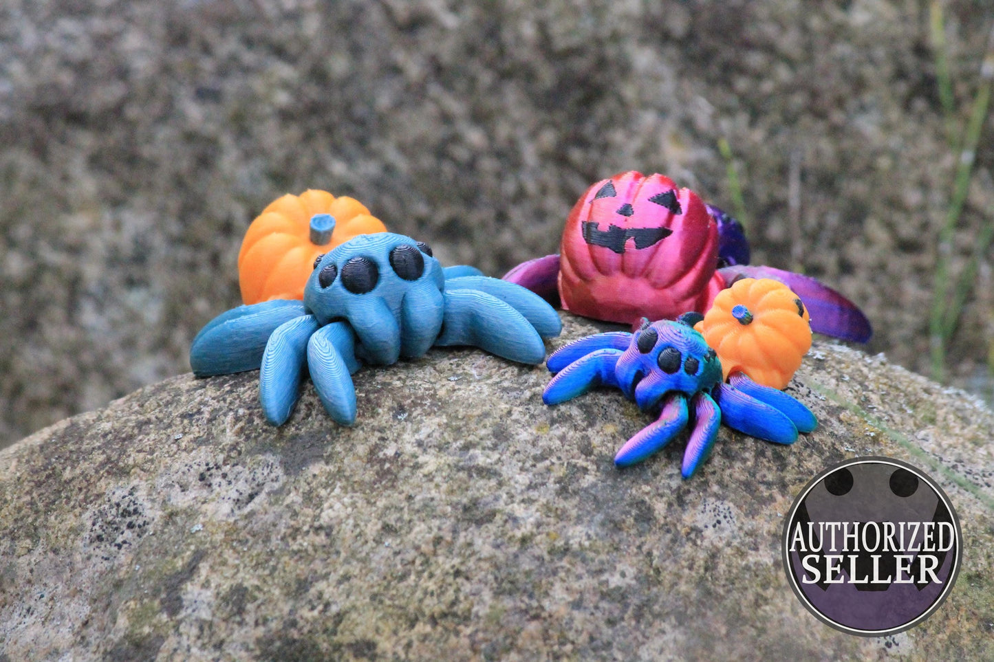 Fröhlich und Gruselig – die Halloween Jacko-Spinne Cinderwing3D