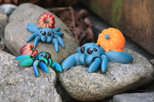 Kürbis-Spinne – Herbstlicher Grusel mit Charme Cinderwing3D