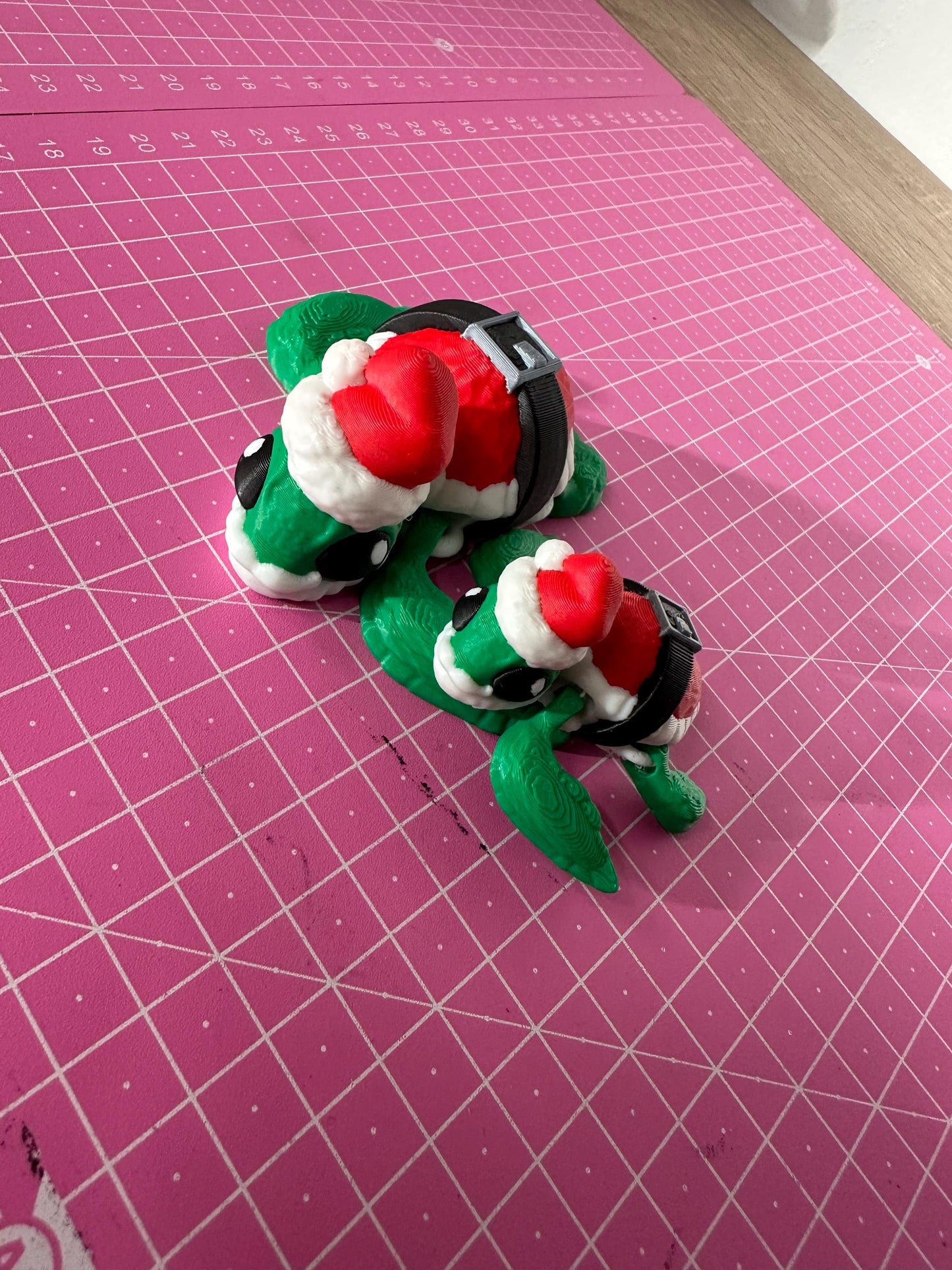 Festliche Weihnachts-Schildkröte – Weihnachtszauber in Tierform Cinderwing3D