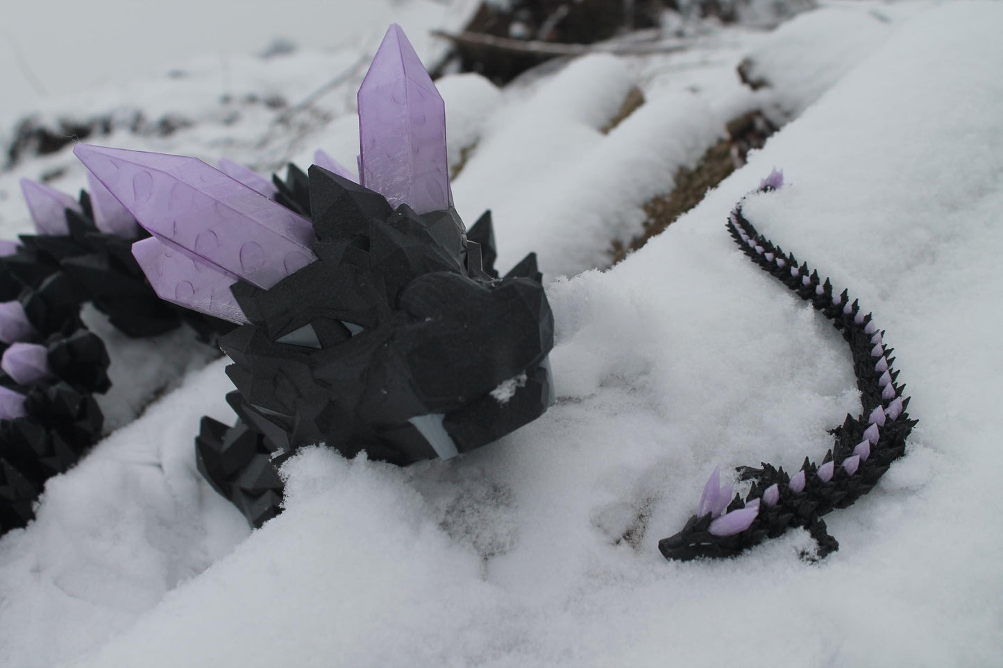 Crystal Dragon – Magic in Sparkling Crystals Cinderwing3D