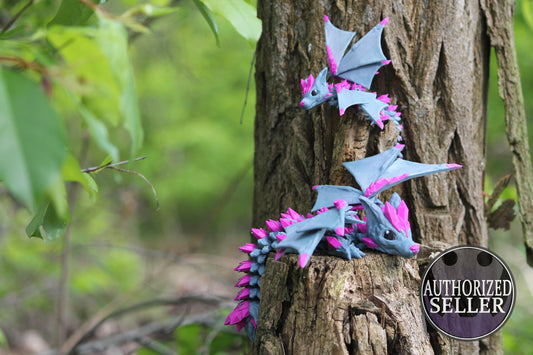 Baby Wolfdragon Cinderwing3D – Dragon & Wolf with or without Wings