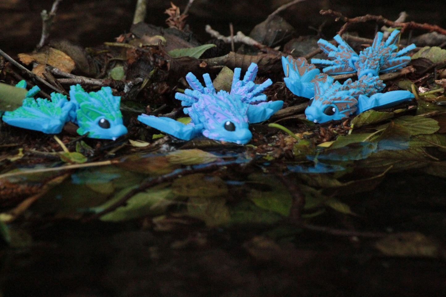 Kleine Fliegende Schlange – Magisches Deko-Wesen Cinderwing3D