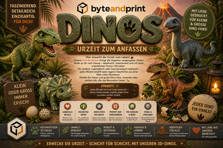 🦕 Dinos – Urzeit zum Anfassen
