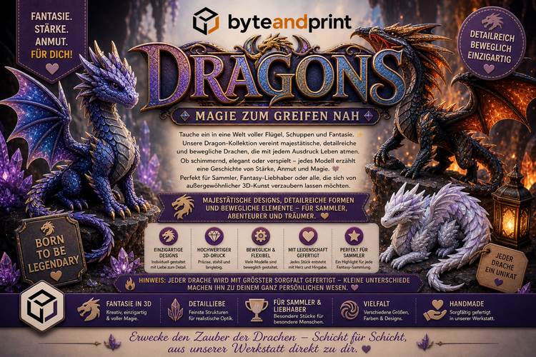 🐉 Dragons – Magie zum Greifen nah