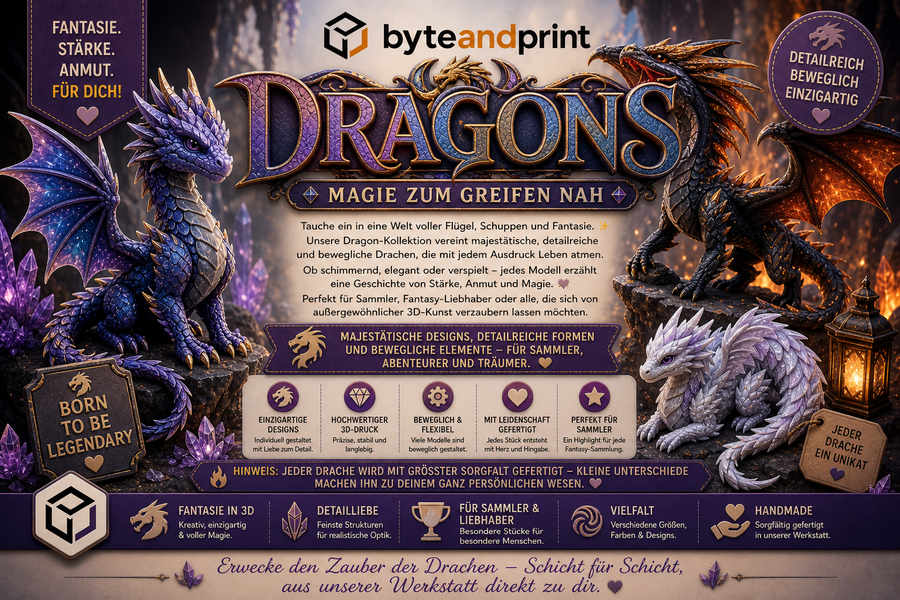 🐉 Dragons – Magie zum Greifen nah