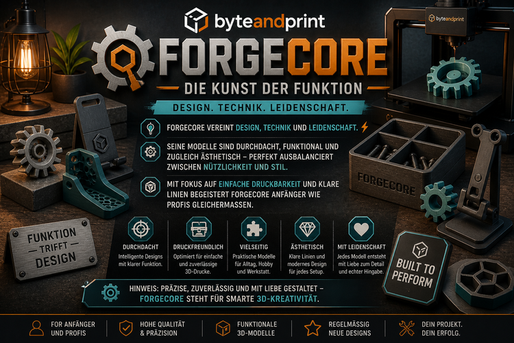 ⚙️ ForgeCore – die Kunst der Funktion