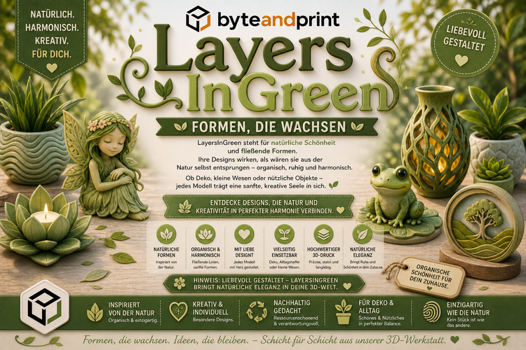 🌿 LayersInGreen – Formen, die wachsen
