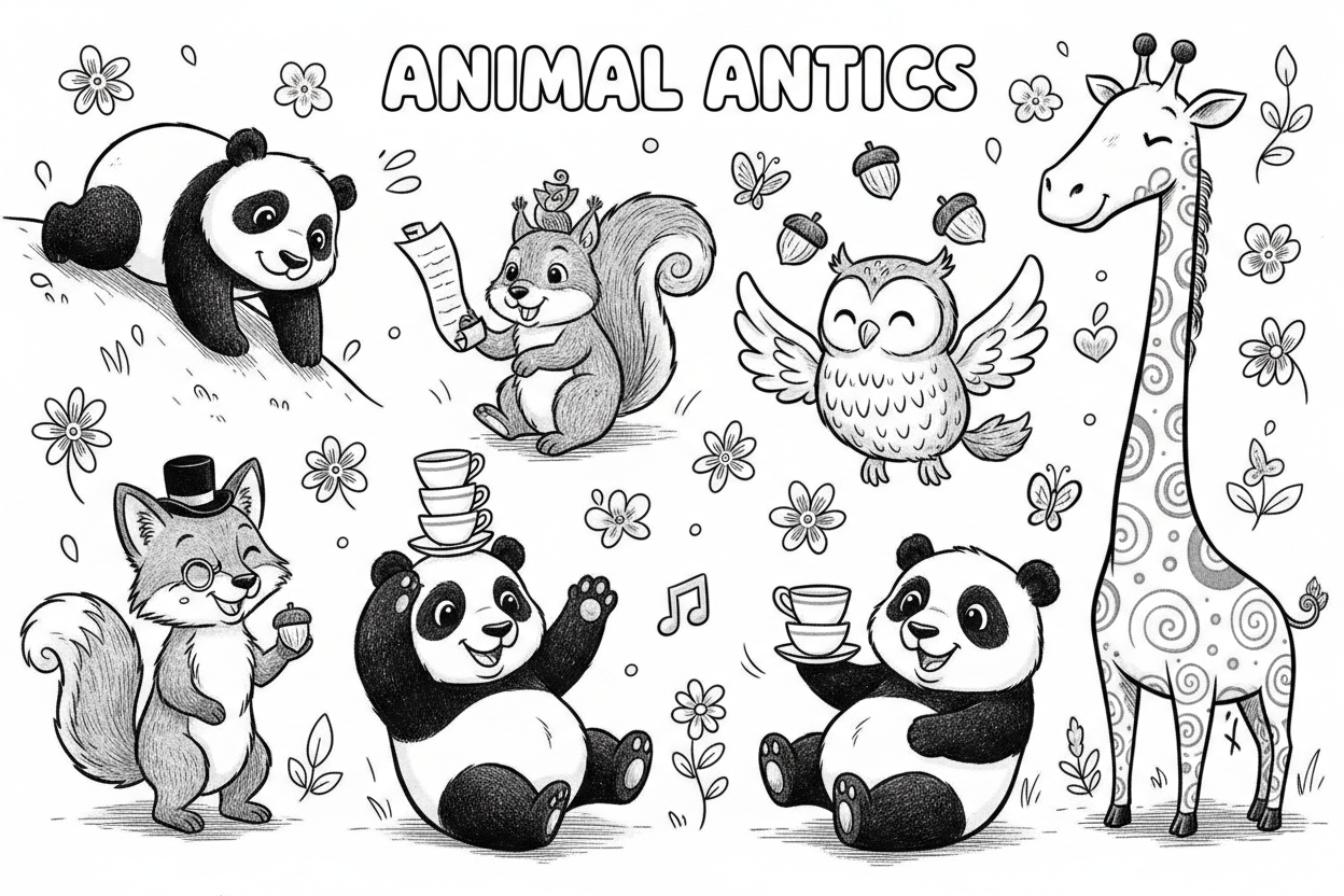 🐼 Messy Panda – verspielte Tierpoesie in 3D (coming soon)