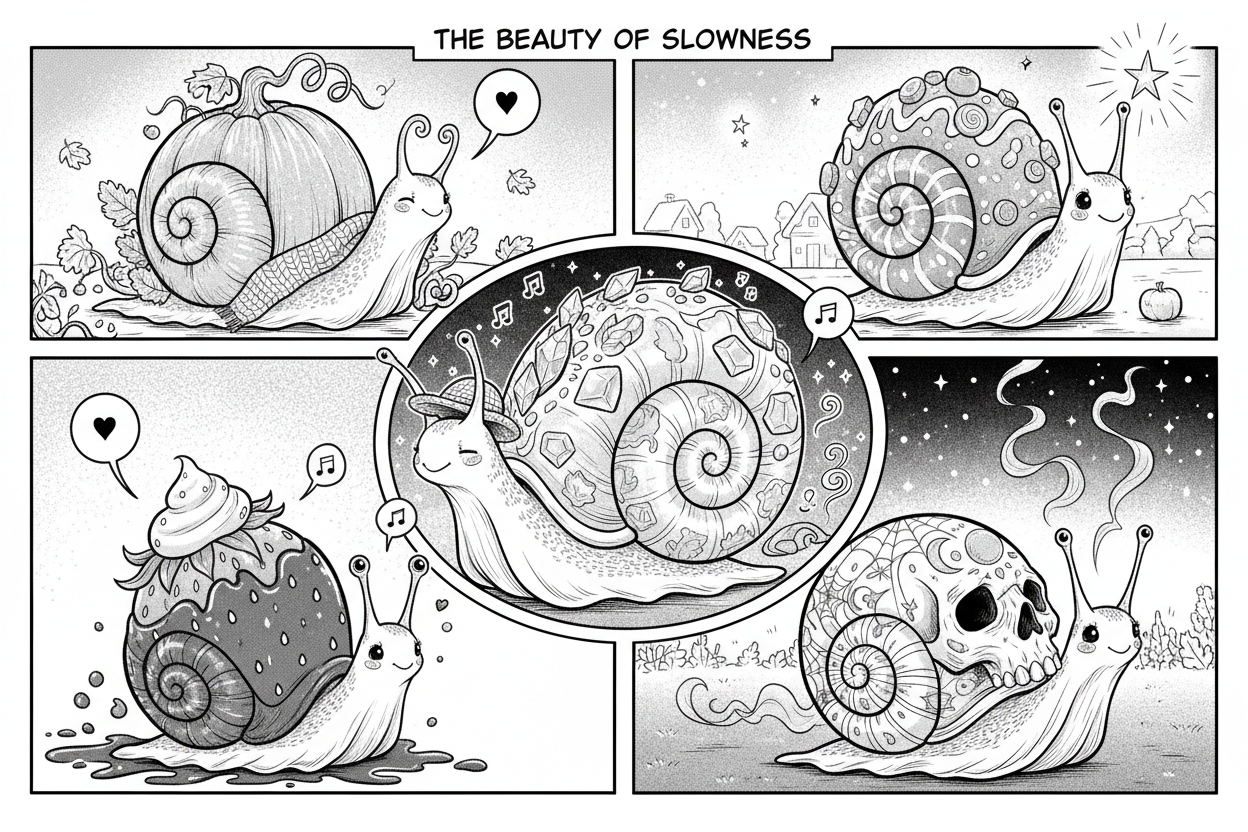 🐌 Snails – Langsam schön