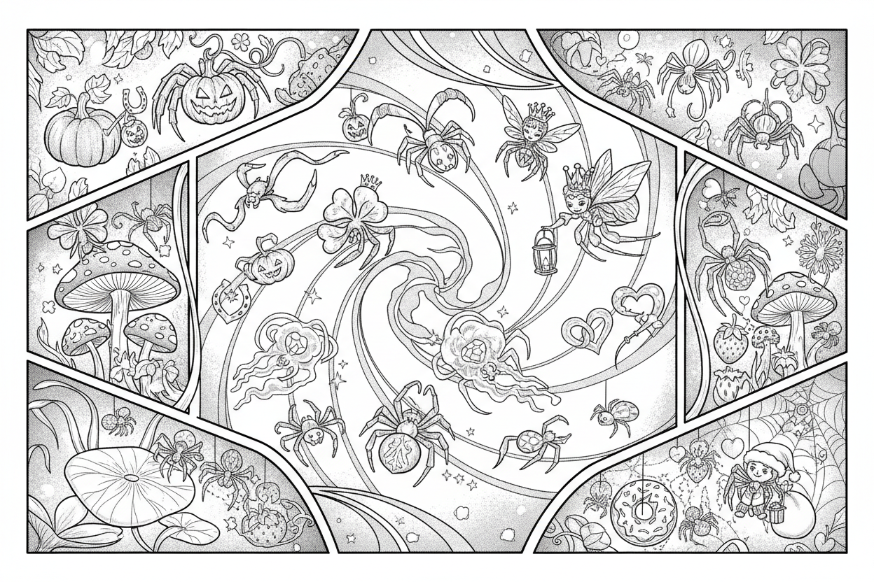 🕷️ Spiders – Faszinierend und filigran