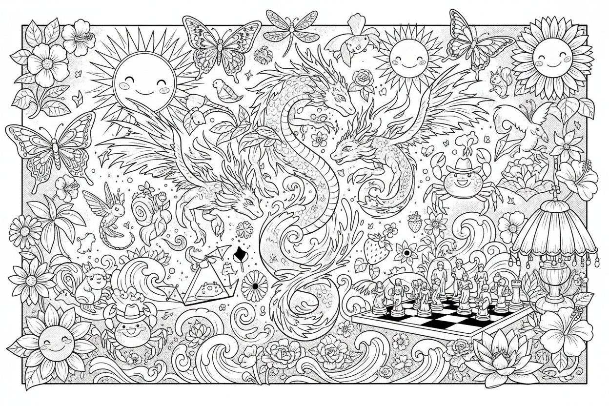 🌞 Summer – Leichtigkeit in 3D