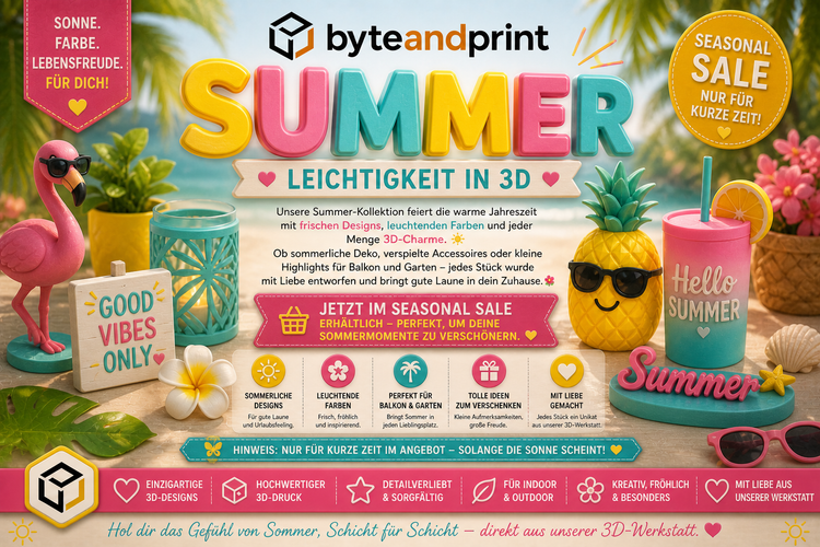 🌞 Summer – Leichtigkeit in 3D