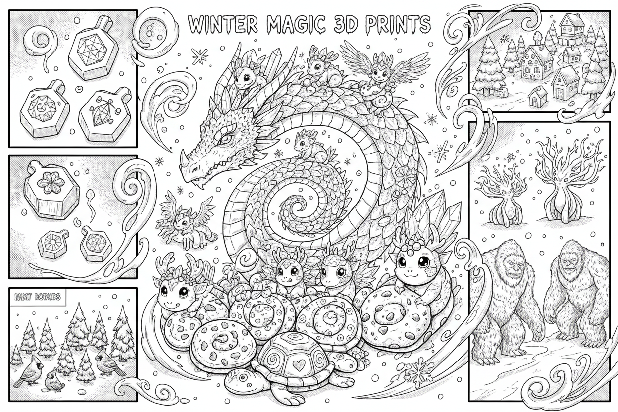 ❄️ Winter – Zauber der kalten Tage