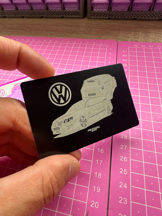 Dein Bild auf Metallkarte – personalisiert (Alu Visitenkartenformat) byteandprint.de
