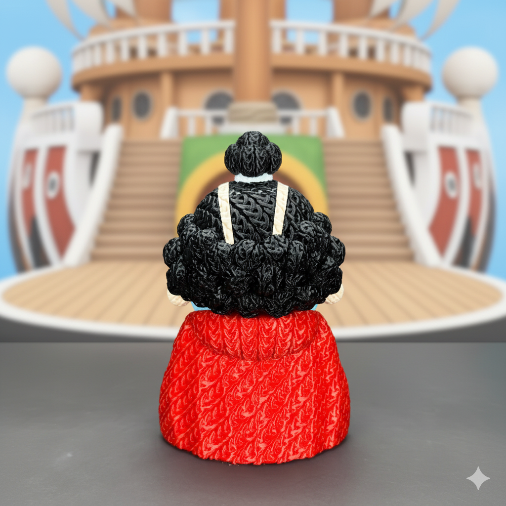 Knitted Ocean Guardian – Cozy Anime Fanart Figur Whale 3D Studio