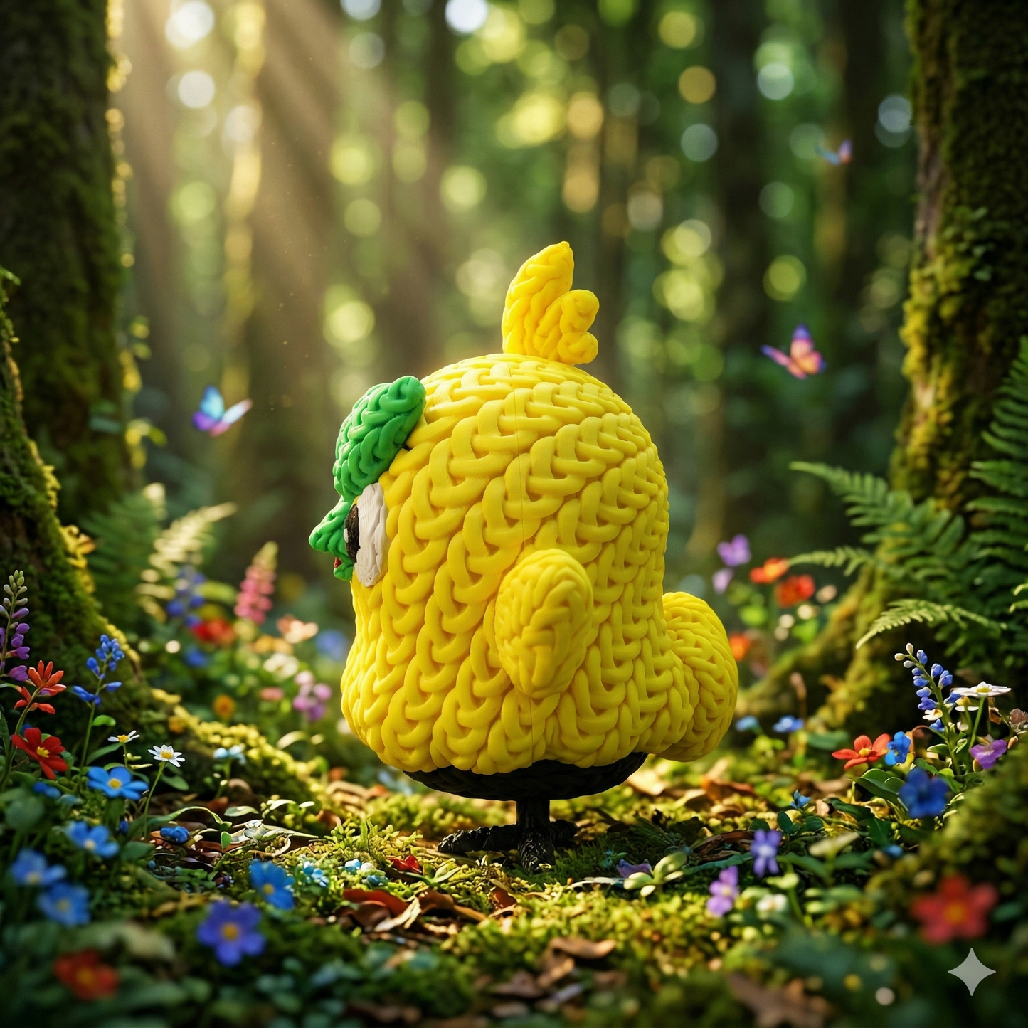 Knitted Monster – Flauschiger Wasserfreund im Strick-Look Whale 3D Studio