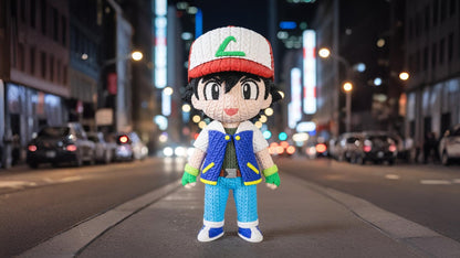 Knitted Young Trainer – Cozy Sammlerfigur im Stricklook Whale 3D Studio