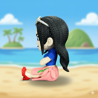 Knitted Elegant Scholar – Cozy Anime Fanart Figur Whale 3D Studio