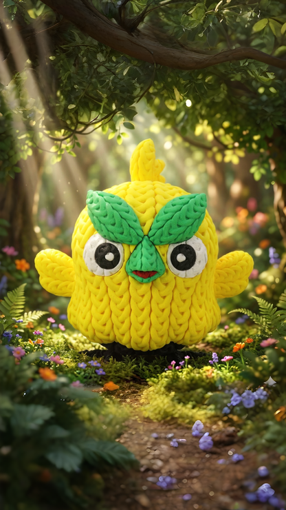 Knitted Monster – Flauschiger Wasserfreund im Strick-Look Whale 3D Studio