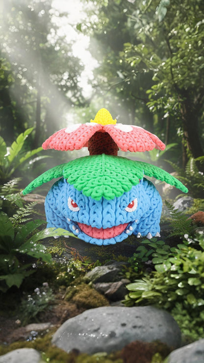 Knitted Forest Colossus – Mächtiger Natur-Charakter im cozy Stricklook Whale 3D Studio