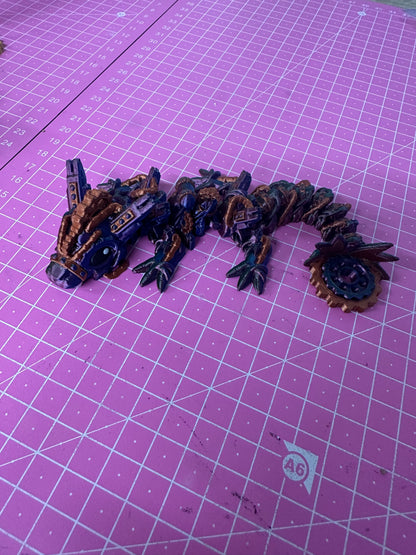 Baby Steampunk Dragon – Mechanische Magie trifft Drachenpower Cinderwing3D