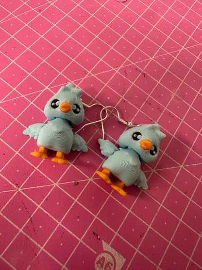 Goose Ohrringe – Verspielter Ohrschmuck mit Gänse-Charme Layers in Green