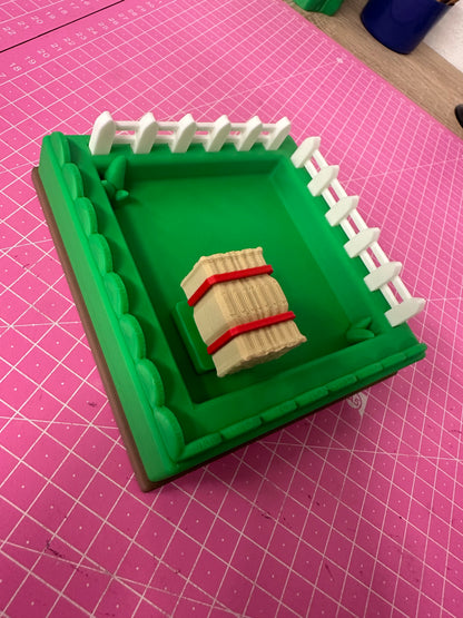 Cow Pixie mit Schlüsselanhänger – Magischer Begleiter im Kuh-Look Layers in Green