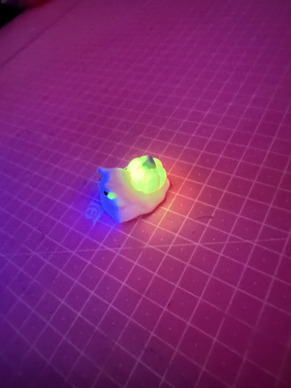 Ghost Snail mit Regal & Box – Magische Deko mit Aufbewahrung Layers in Green