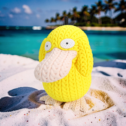 Knitted Monster – Verwirrter Wasserfreund im Strick-Look Whale 3D Studio