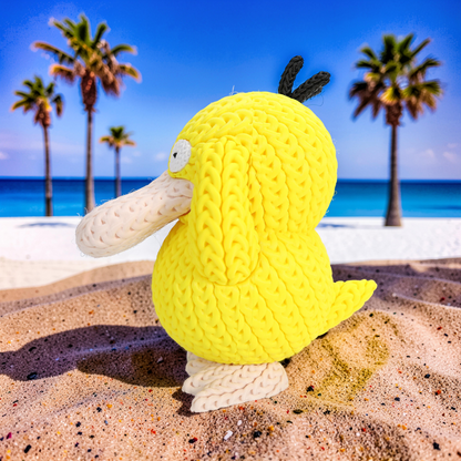 Knitted Monster – Verwirrter Wasserfreund im Strick-Look Whale 3D Studio