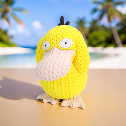 Knitted Monster – Verwirrter Wasserfreund im Strick-Look Whale 3D Studio