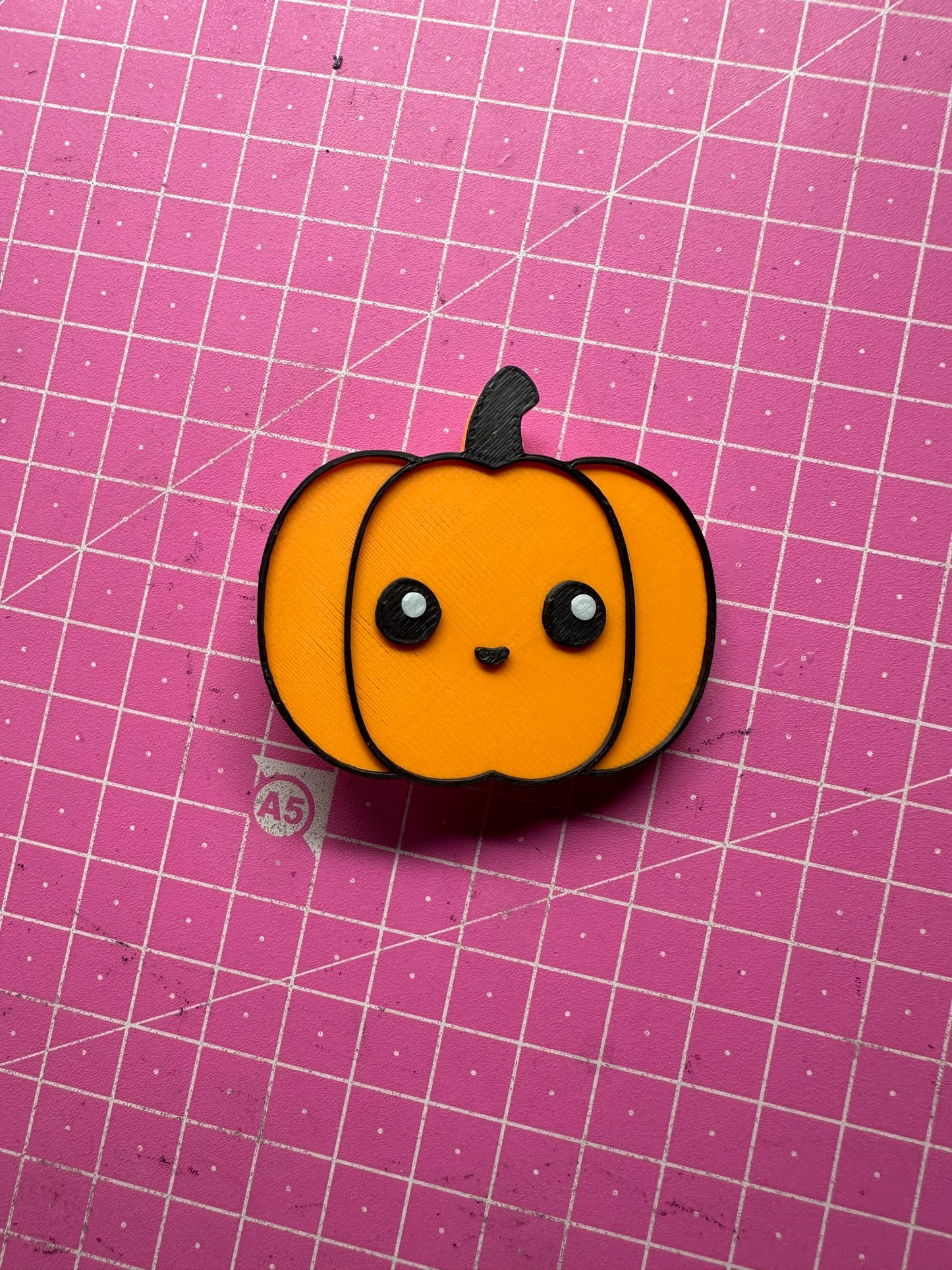 Halloween Pumpkin Hairclip – Süßer Kürbis-Haarschmuck 3D Miss Prints