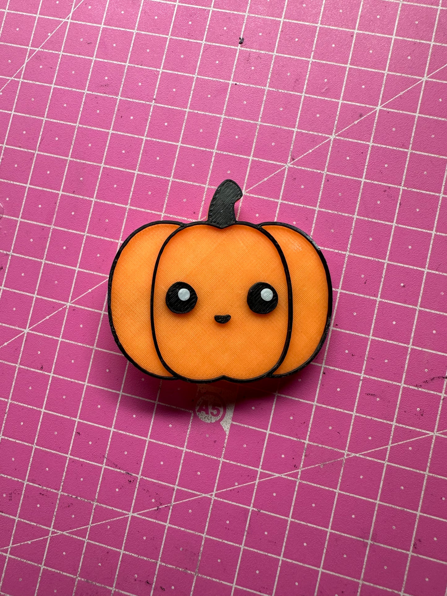 Halloween Pumpkin Hairclip – Süßer Kürbis-Haarschmuck 3D Miss Prints