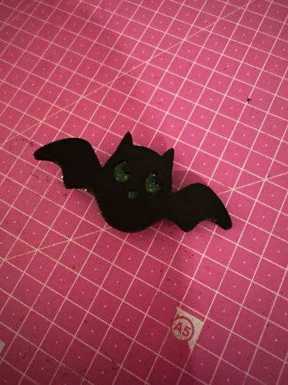 Halloween Bat Hairclip – Magischer Fledermaus-Haarschmuck 3D Miss Prints