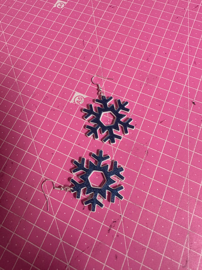 Snowflake Earring – Eleganter Winterzauber für deine Ohren 3D Miss Prints