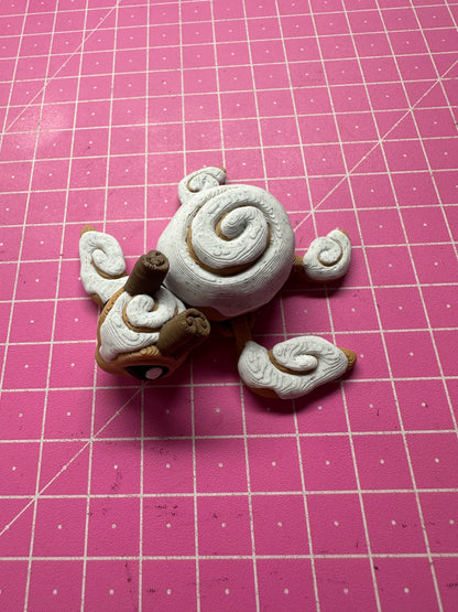 Cinnaswirl Turtle – Süße Zimtschnecken-Magie in Schildkrötenform Cinderwing3D