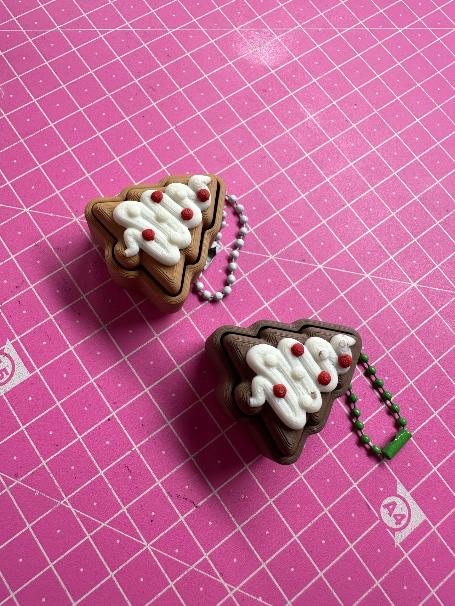 Keksklicker – Winterliche Kekszauber im Mini-Format Layers in Green