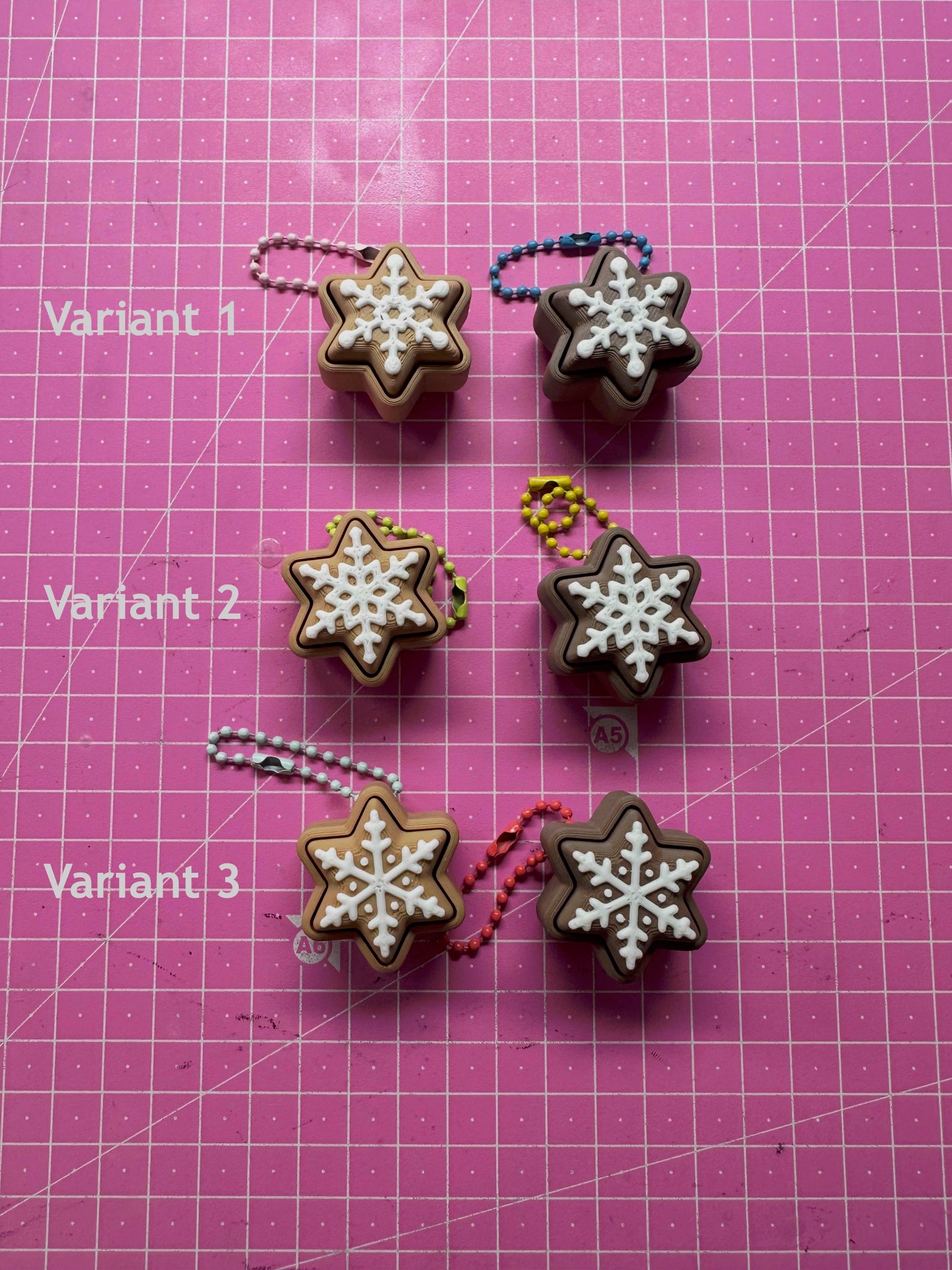 Keksklicker – Winterliche Kekszauber im Mini-Format Layers in Green